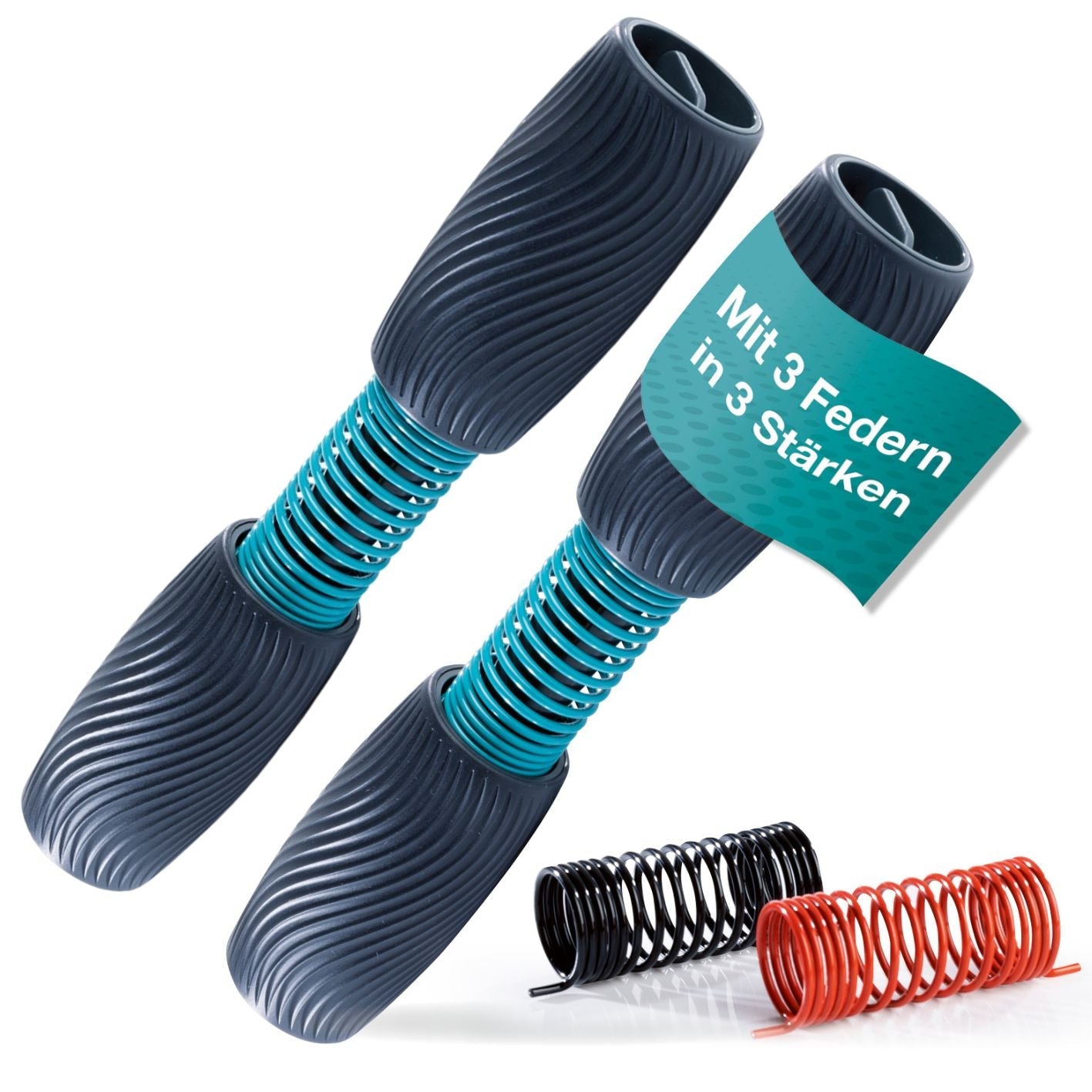 Zwei Reflexit mit Federn.